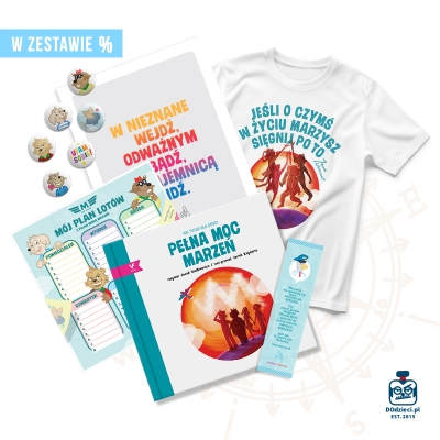 Zestaw prezentowy z koszulką Pełna Moc Marzeń.jpg