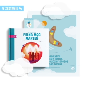PEŁNA MOC MARZEŃ + plakat COKOLWIEK DAJEMY INNYM... – zestaw personalizowany