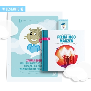 PEŁNA MOC MARZEŃ + plakat ZAUFAJ SOBIE... - zestaw personalizowany