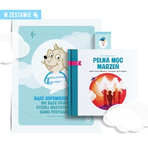 PEŁNA MOC MARZEŃ + plakat BĄDŹ ODPOWIEDZIALNY... - zestaw personalizowany